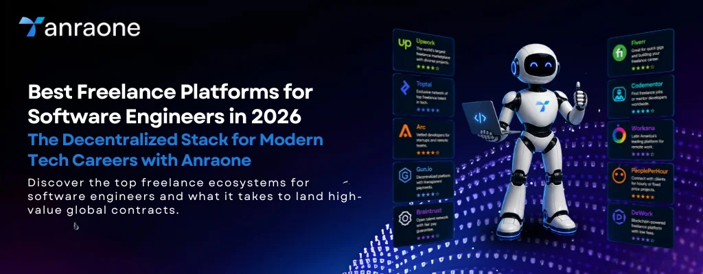 Best Freelance Platforms for Software Engineers in 2026: The Decentralized Stack for Modern Tech Careers with Anraone